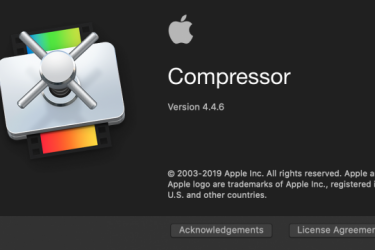 Apple Compressor v4.4.6 for Mac
