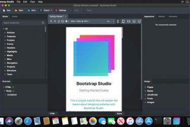 Bootstrap Studio 5.9.1 for Mac | Torrent Download