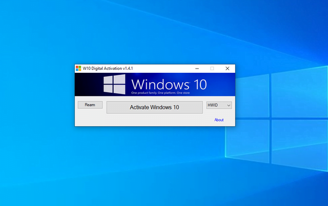Windows 10 Digital Activation 1.5.0 free downloads