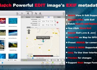 Image Exif Editor 5.2.1 Free Download for Mac