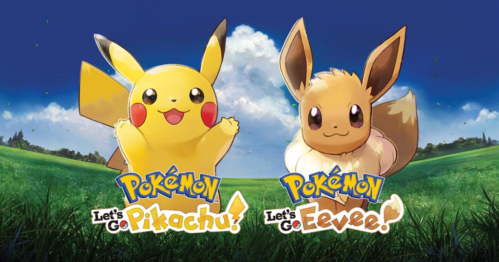 Pokemon Lets Go Pikachu Eevee