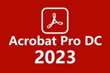 Adobe Acrobat Pro DC 2023 for Windows