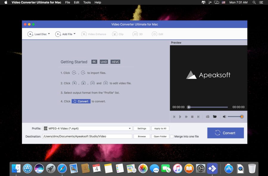 Apeaksoft Video Converter Ultimate 2.2.10 Free Download for Mac | Torrent Download