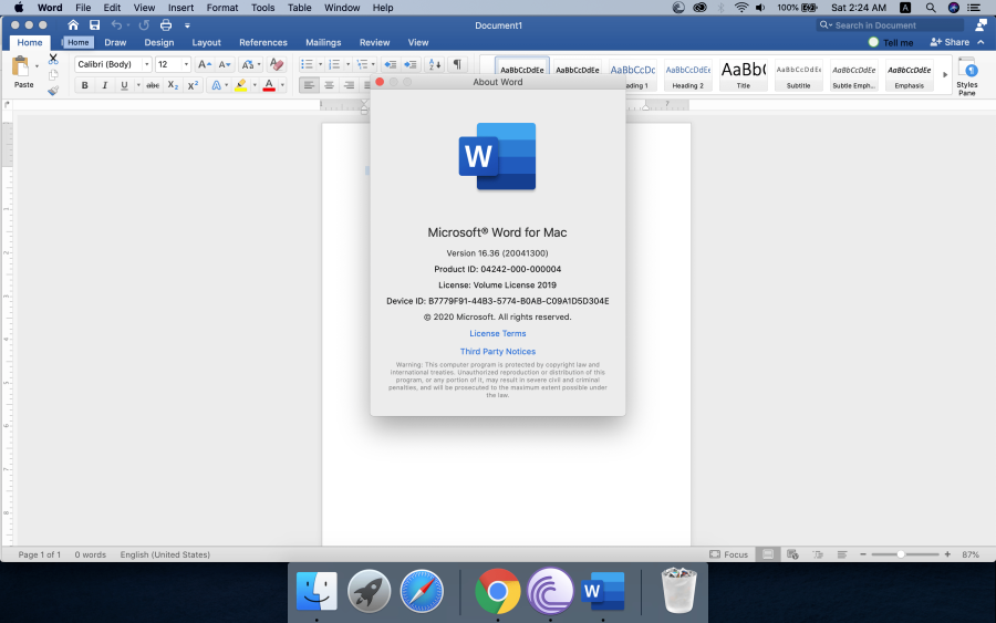 Microsoft Office 2019 for Mac v16.37 for macOS | Torrent Download